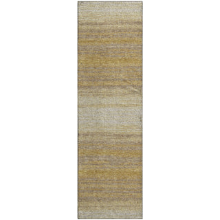 Piper Looms Mayfield Stripes AMF1033 Gold Machine Washable Area Rug Runner Main Image