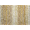 Piper Looms Mayfield Stripes AMF1033 Gold Machine Washable Area Rug Scatter Main Image