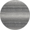 Piper Looms Mayfield Stripes AMF1033 Gray Machine Washable Area Rug Round Main Image