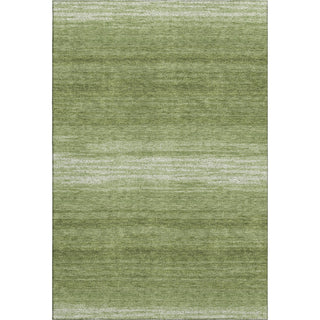Piper Looms Mayfield Stripes AMF1033 Green Machine Washable Area Rug main image