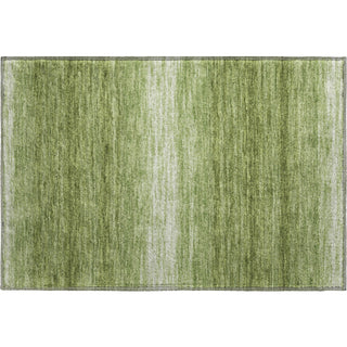 Piper Looms Mayfield Stripes AMF1033 Green Machine Washable Area Rug Scatter Main Image