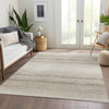 Piper Looms Mayfield Stripes AMF1033 Ivory Machine Washable Area Rug Lifestyle Image Feature