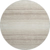 Piper Looms Mayfield Stripes AMF1033 Ivory Machine Washable Area Rug Round Main Image