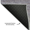 Piper Looms Mayfield Stripes AMF1033 Lavender Machine Washable Area Rug Backing Image