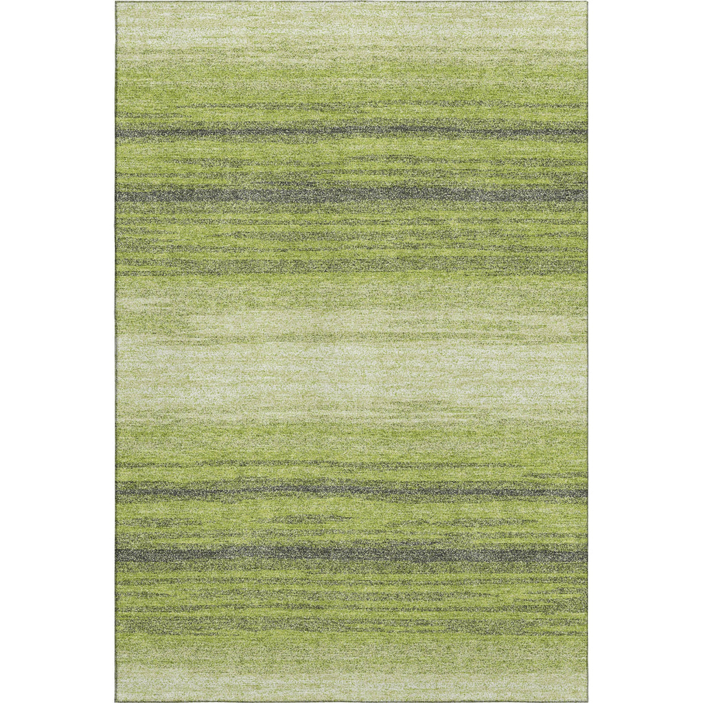 Piper Looms Mayfield Stripes AMF1033 Lime Machine Washable Area Rug main image