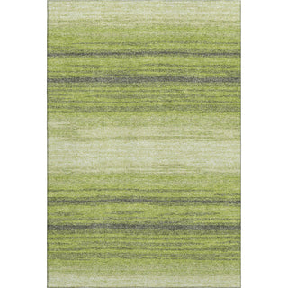 Piper Looms Mayfield Stripes AMF1033 Lime Machine Washable Area Rug main image