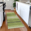 Piper Looms Mayfield Stripes AMF1033 Lime Machine Washable Area Rug Runner Lifestyle Image Feature