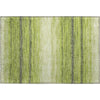 Piper Looms Mayfield Stripes AMF1033 Lime Machine Washable Area Rug Scatter Main Image