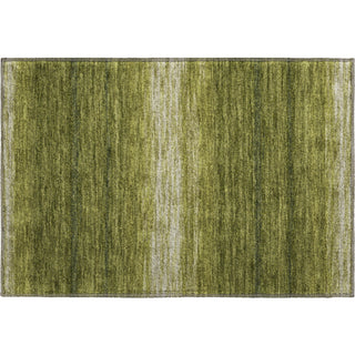 Piper Looms Mayfield Stripes AMF1033 Olive Machine Washable Area Rug Scatter Main Image