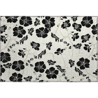 Piper Looms Mayfield Floral AMF1034 Ivory Machine Washable Area Rug Scatter Main Image
