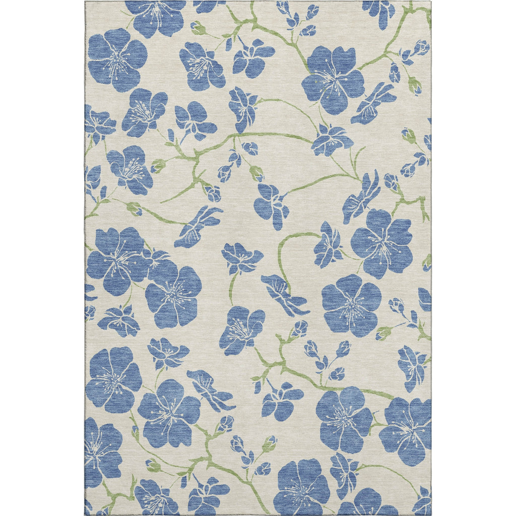 Piper Looms Mayfield Floral AMF1034 Linen Machine Washable Area Rug main image