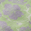 Piper Looms Mayfield Floral AMF1034 Mint Machine Washable Area Rug Swatch Image