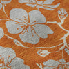 Piper Looms Mayfield Floral AMF1034 Orange Machine Washable Area Rug Swatch Image