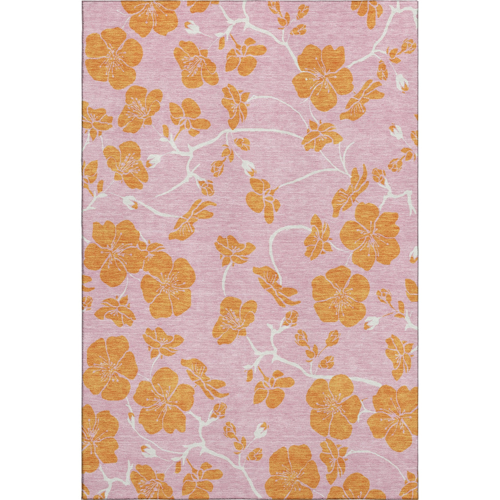 Piper Looms Mayfield Floral AMF1034 Pink Machine Washable Area Rug main image