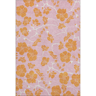Piper Looms Mayfield Floral AMF1034 Pink Machine Washable Area Rug main image
