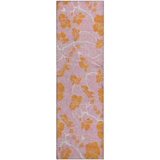 Piper Looms Mayfield Floral AMF1034 Pink Machine Washable Area Rug Runner Main Image
