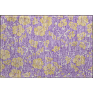 Piper Looms Mayfield Floral AMF1034 Purple Machine Washable Area Rug Scatter Main Image