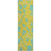 Piper Looms Mayfield Floral AMF1034 Yellow Machine Washable Area Rug Runner Main Image