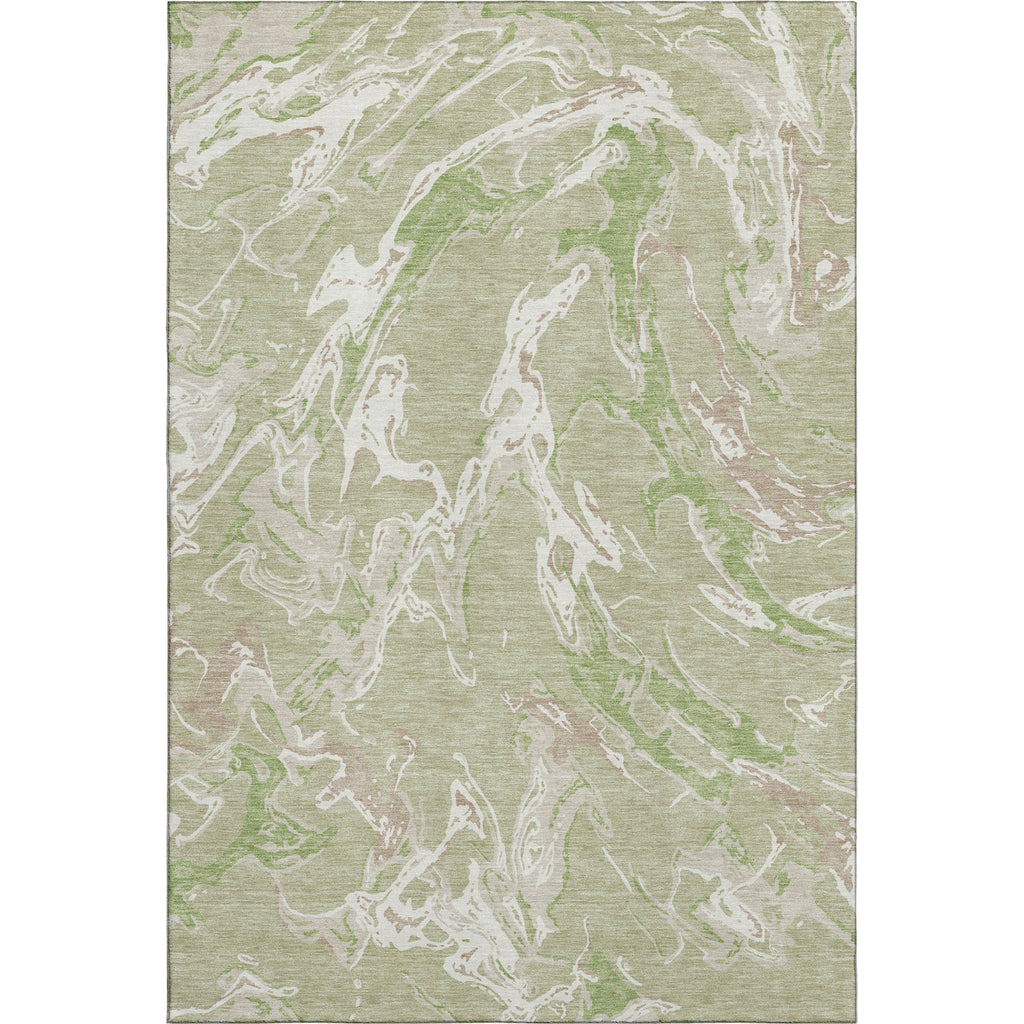 Piper Looms Mayfield Abstract AMF1035 Aloe Machine Washable Area Rug main image