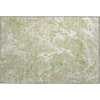 Piper Looms Mayfield Abstract AMF1035 Aloe Machine Washable Area Rug Scatter Main Image