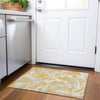 Piper Looms Mayfield Abstract AMF1035 Gold Machine Washable Area Rug Scatter Lifestyle Image Feature