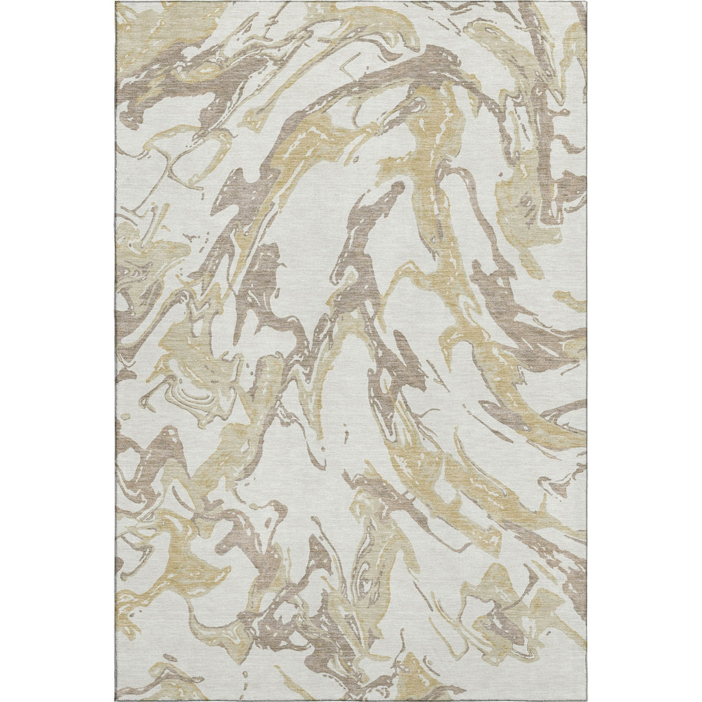 Piper Looms Mayfield Abstract AMF1035 Ivory Machine Washable Area Rug main image