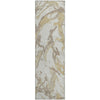 Piper Looms Mayfield Abstract AMF1035 Ivory Machine Washable Area Rug Runner Main Image