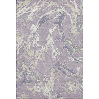 Piper Looms Mayfield Abstract AMF1035 Lavender Machine Washable Area Rug main image