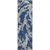 Piper Looms Mayfield Abstract AMF1035 Navy Machine Washable Area Rug Runner Main Image