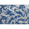 Piper Looms Mayfield Abstract AMF1035 Navy Machine Washable Area Rug Scatter Main Image