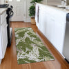 Piper Looms Mayfield Abstract AMF1035 Olive Machine Washable Area Rug Runner Lifestyle Image Feature