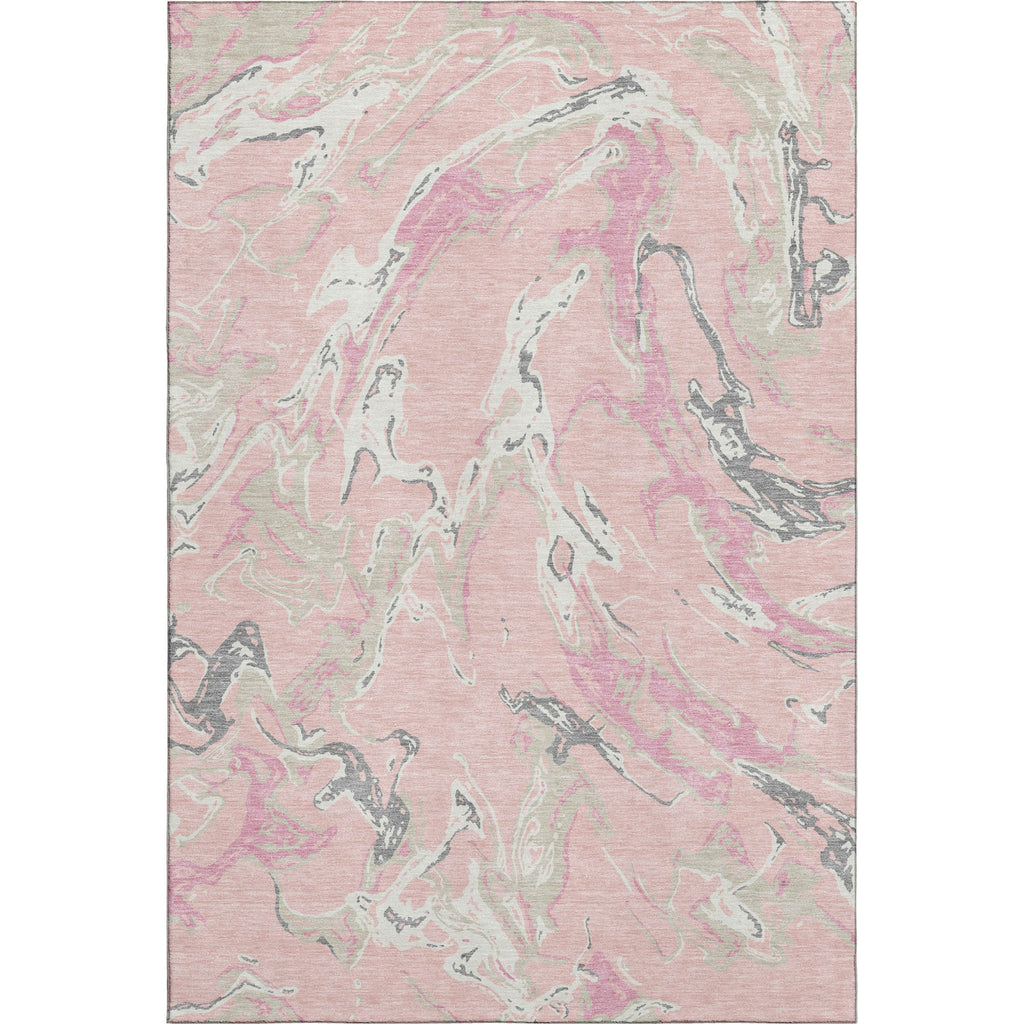 Piper Looms Mayfield Abstract AMF1035 Pink Machine Washable Area Rug main image