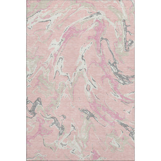 Piper Looms Mayfield Abstract AMF1035 Pink Machine Washable Area Rug main image
