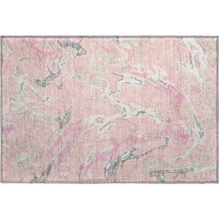 Piper Looms Mayfield Abstract AMF1035 Pink Machine Washable Area Rug Scatter Main Image