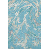 Piper Looms Mayfield Abstract AMF1035 Teal Machine Washable Area Rug main image