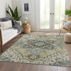 Piper Looms Mayfield Oriental AMF1036 Beige Machine Washable Area Rug Lifestyle Image Feature