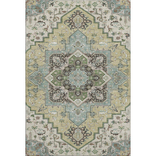 Piper Looms Mayfield Oriental AMF1036 Beige Machine Washable Area Rug main image