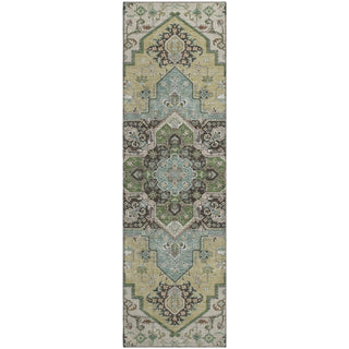 Piper Looms Mayfield Oriental AMF1036 Beige Machine Washable Area Rug Runner Main Image