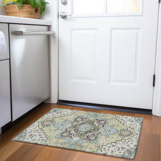 Piper Looms Mayfield Oriental AMF1036 Beige Machine Washable Area Rug Scatter Lifestyle Image Feature