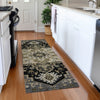 Piper Looms Mayfield Oriental AMF1036 Black Machine Washable Area Rug Runner Lifestyle Image Feature