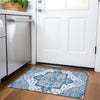 Piper Looms Mayfield Oriental AMF1036 Blue Machine Washable Area Rug Scatter Lifestyle Image Feature