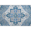 Piper Looms Mayfield Oriental AMF1036 Blue Machine Washable Area Rug Scatter Main Image