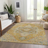 Piper Looms Mayfield Oriental AMF1036 Gold Machine Washable Area Rug Lifestyle Image Feature