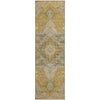 Piper Looms Mayfield Oriental AMF1036 Gold Machine Washable Area Rug Runner Main Image