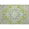 Piper Looms Mayfield Oriental AMF1036 Green Machine Washable Area Rug Scatter Main Image