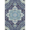 Piper Looms Mayfield Oriental AMF1036 Navy Machine Washable Area Rug main image