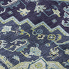 Piper Looms Mayfield Oriental AMF1036 Navy Machine Washable Area Rug Swatch Image