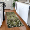 Piper Looms Mayfield Oriental AMF1036 Olive Machine Washable Area Rug Runner Lifestyle Image Feature