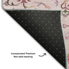 Piper Looms Mayfield Oriental AMF1036 Pink Machine Washable Area Rug Backing Image