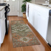 Piper Looms Mayfield Oriental AMF1036 Rust Machine Washable Area Rug Runner Lifestyle Image Feature